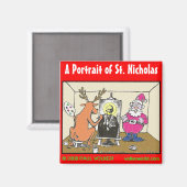 St. Nicholas Magnet $ 3,00 (Vorderseite/Rückseite)