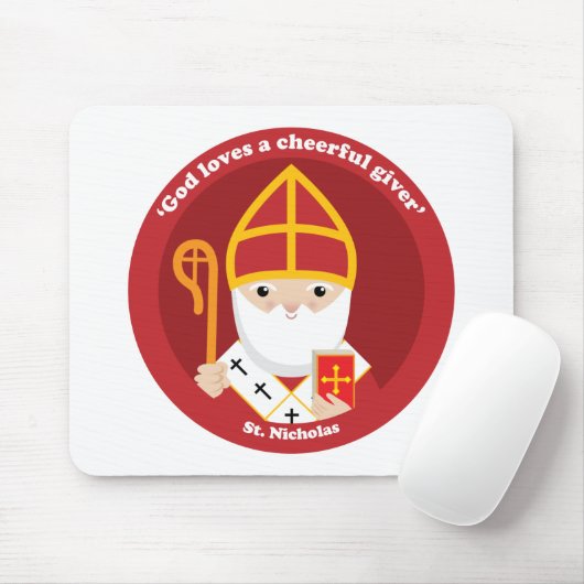 St. Nicholas Mousepad (Mit Mouse)
