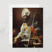 St. Nicholas of Bari Postkarte (Vorne/Hinten)
