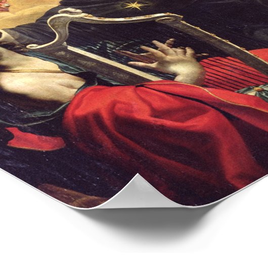 St. Nicholas of Tolentino Poster (Ecke)