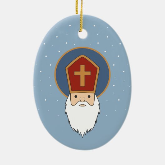 St Nicholas Ornament (Hinten)
