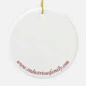 St. Nicholas Ornament (Hinten)