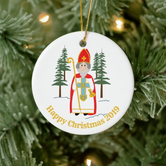 St. Nicholas Ornament 2019 (Baum)
