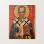 St. Nicholas Orthodox Christliches Symbol Puzzle (Vertikal)