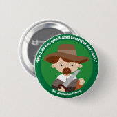St. Nicholas Owen Button (Vorne & Hinten)