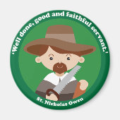 St. Nicholas Owen Magnet (Vorne)