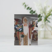 St. Nicholas Postkarte (Stehend Vorderseite)