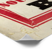 St. Nicholas Restaurant, Cincinnati, Vintage Ad Poster (Ecke)