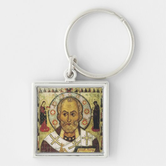 St. Nicholas Russian icon Schlüsselanhänger (Vorne)