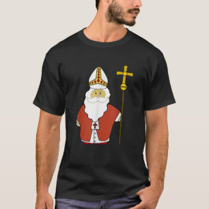 St. Nicholas Santa Claus Schutzpatron von Weihnach T-Shirt
