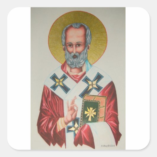 St Nicholas Stickers (Vorderseite)