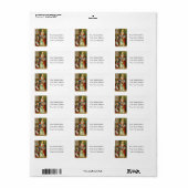 St. Nicholas Vintages Adressetikett (Vorne)