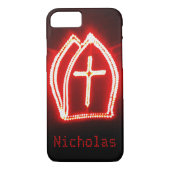 St. Nick Dutch Sinterklaas Miter St. Nicholas Hat Case-Mate iPhone Hülle (Rückseite)
