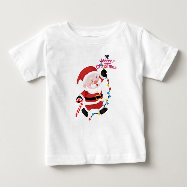 St. Nick feiern Baby T-shirt (Vorderseite)