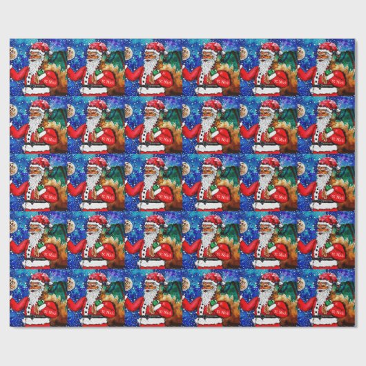 St.-Nick Geschenkpapier (Flach)