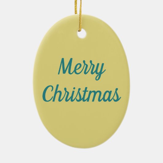 ST. NICK IN TEDDY BEAR ANZUG, CHRISTMAS TEDDIES KERAMIK ORNAMENT (Hinten)