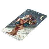 ST. NICK IN TEDDY BEAR ANZUG, CHRISTMAS TEDDIES MAGNET (Linke Seite)