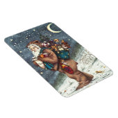 ST. NICK IN TEDDY BEAR ANZUG, CHRISTMAS TEDDIES MAGNET (Rechte Seite)