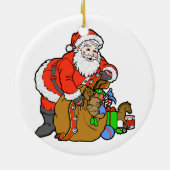 St. Nick Keramik Ornament (Hinten)