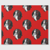 st Nick krampus Geschenkpapier (Flach)