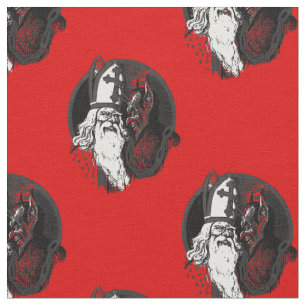 st Nick krampus Stoff