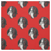 st Nick krampus Stoff (Muster)