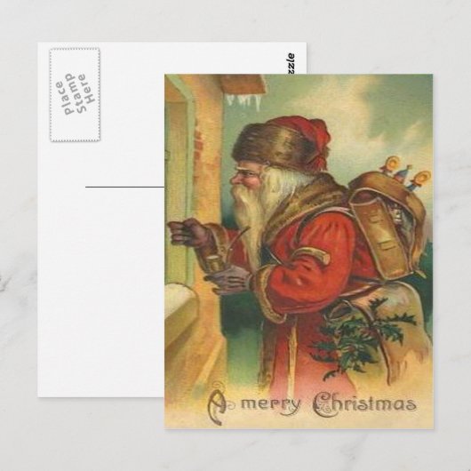 St. Nick Postkarte (Vorne/Hinten)