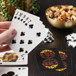 ST-NICKE BED & BREAKFAST lustige Weihnachten Spielkarten
