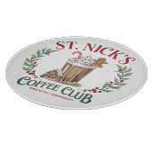 St Nicks Coffee Club Schneidebrett (Ecke)