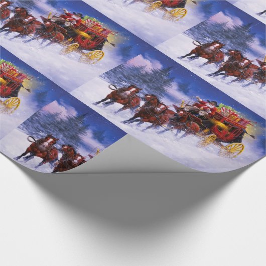 St. Nicks Express Geschenkpapier (Ecke)