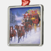 St. Nicks Express Silbernes Ornament (Links)