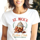 St. Nicks Kaffeeclub Lebkuchen Weihnachten Tri-Blend Shirt