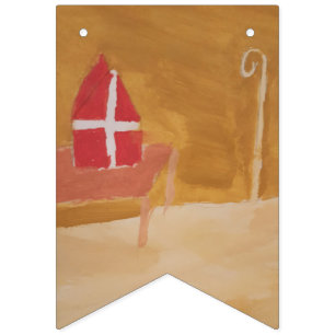 St. Nicks Tag Niederländische Sinterklaas Waterco Wimpelkette