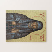 St. Nikephoros the Leper Orthodox Christian Icon Puzzle (Horizontal)