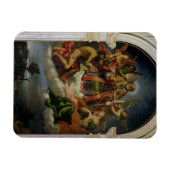 St. Nikolaus in Glory mit Heiligen Magnet (Horizontal)