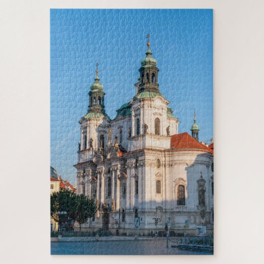 St. Nikolaus Kirche in der Altstadt von Prag Puzzle (Vertikal)