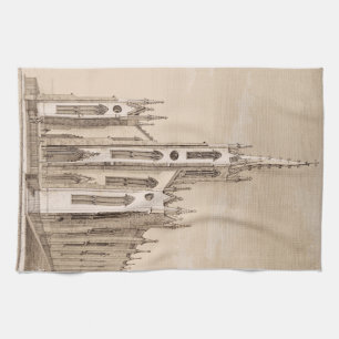 St. Nikolaus Kirche in New York City Geschirrtuch