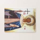 St. Nina Equal-to-the-Apostles Orthodox Icon Puzzle (Horizontal)