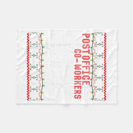 St Office Co Workers Are Like Christmas Lights The Fleecedecke (Vorderseite (Horizontal))