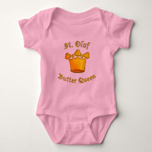 St. Olaf Butter Queen Products Baby Strampler
