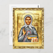 St. Olga of Alaska Orthodox Christian Icon Postkarte (Vorne/Hinten)