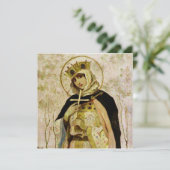 "St Olga" von Michail Nesterov Feiertagskarte (Stehend Vorderseite)