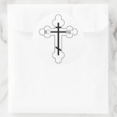 St. Olgas Cross Aufkleber (Tasche)