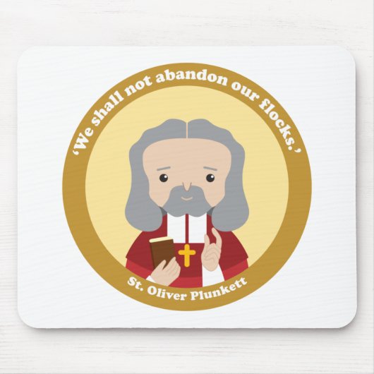 St. Oliver Plunkett Mousepad (Vorne)