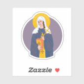 St. Olympia der Toten Aufkleber (Blatt)