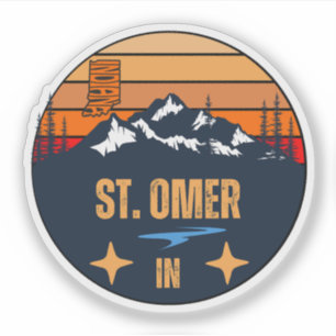 St. Omer, Indiana Aufkleber