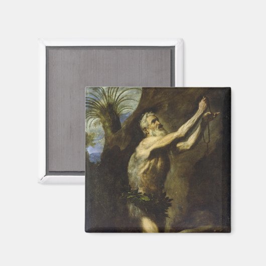 St. Onuphrius Magnet (Vorderseite/Rückseite)