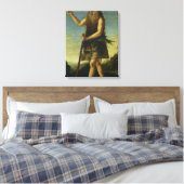 St. Onuphrius (Öl auf Leinwand) Leinwanddruck (Insitu (Schlafzimmer))