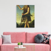 St. Onuphrius (Öl auf Leinwand) Leinwanddruck (Insitu (Wohnzimmer))