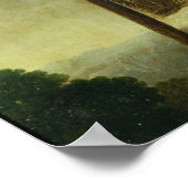 St. Onuphrius (Öl auf Leinwand) Poster (Ecke)